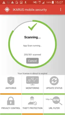 IKARUS mobile.security android App screenshot 3